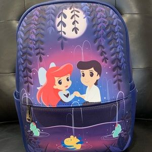 Adorable little mermaid gondola ride loungefly backpack